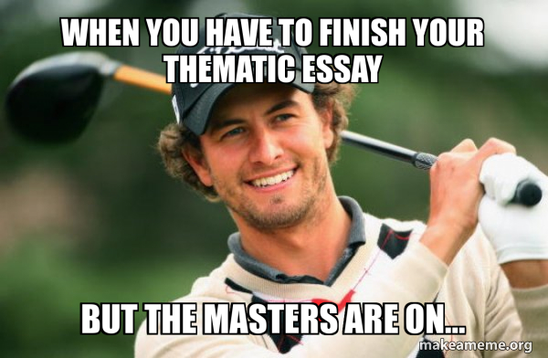 Adam Scott Golfer meme