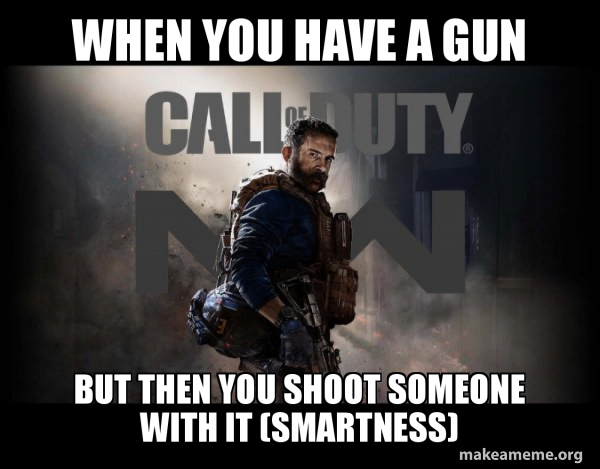 Call of Duty (COD) - Modern Warfare meme