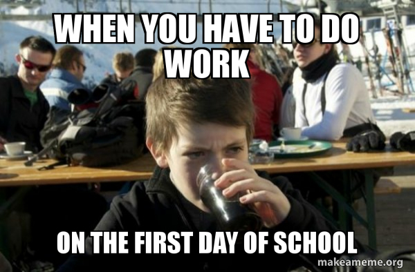 Lazy Elementary School Kid meme