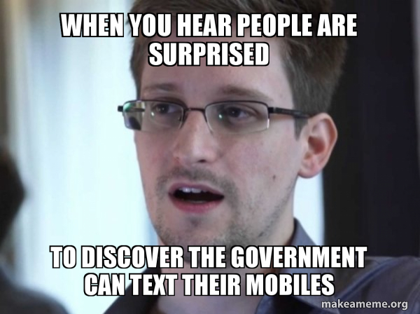 Edward Snowden meme