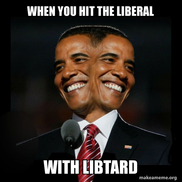 Two Faced Obama meme