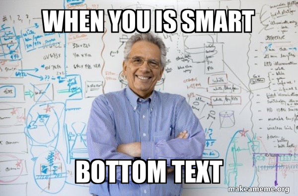 Good Guy Professor meme