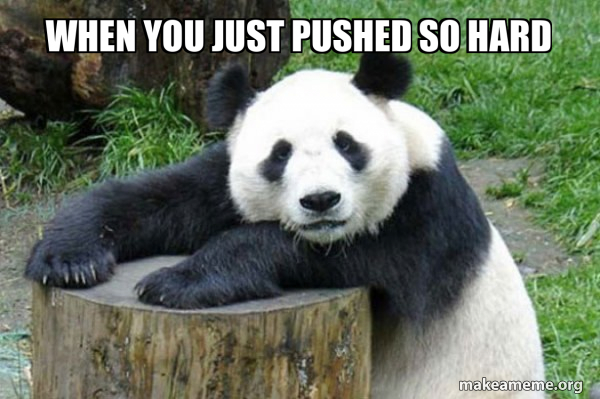 Confession Panda meme