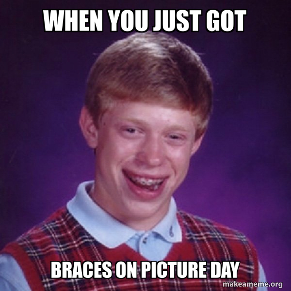 Bad Luck Brian meme