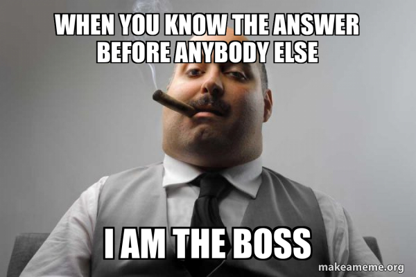 Scumbag Boss meme