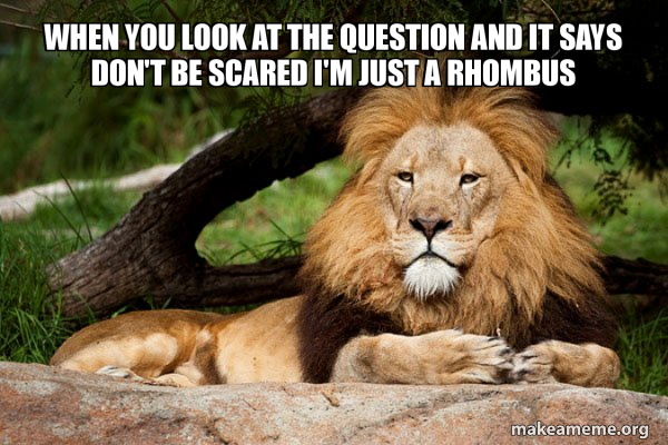 Contemplative Lion meme