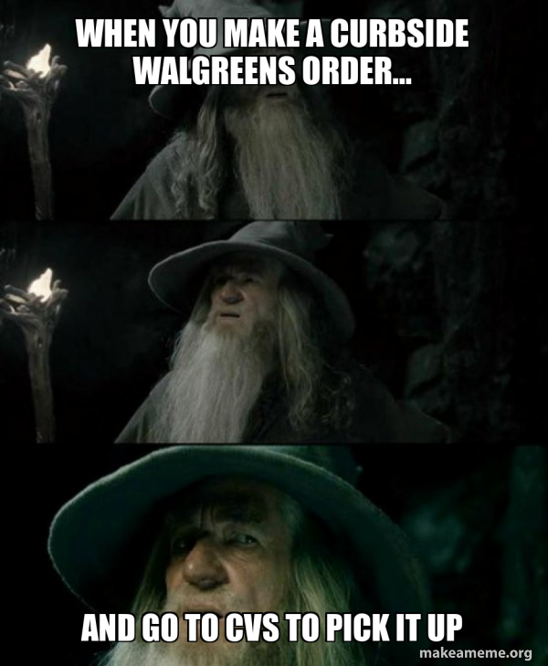 Confused Gandalf meme