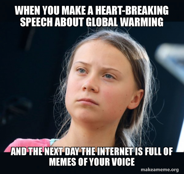 Greta Thunberg meme