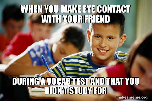 Scumbag Student meme