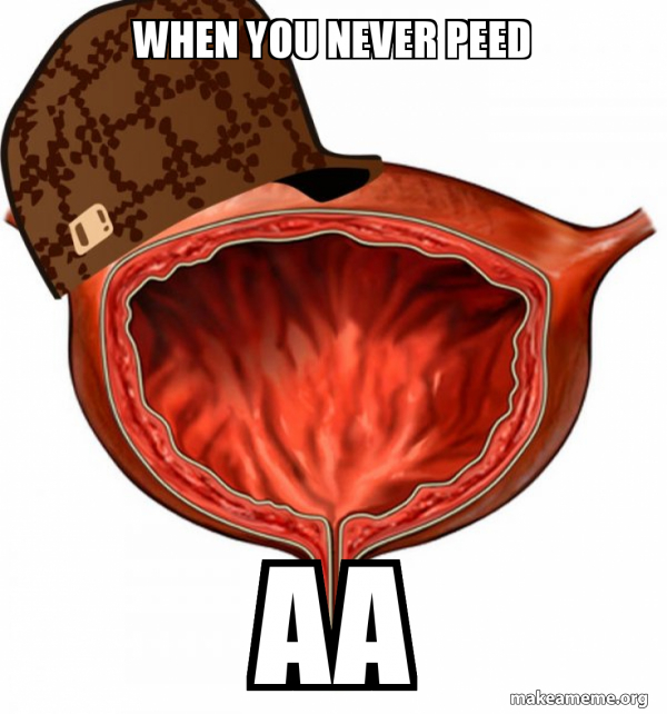 Scumbag Bladder meme