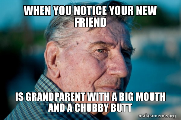 Marriage Advice Grandad meme