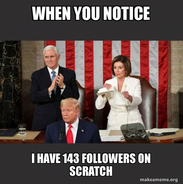 Nancy Pelosi ripping Trump's speech up meme