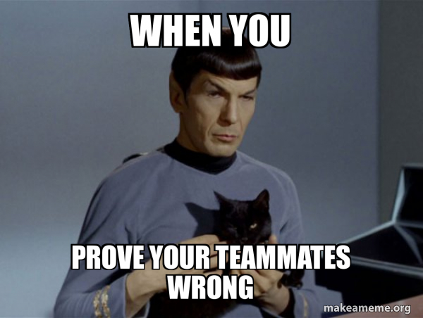 Spock and Cat Meme meme