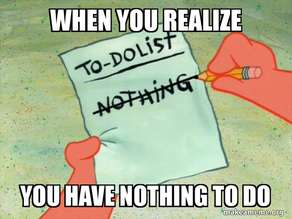 TO-DO List meme