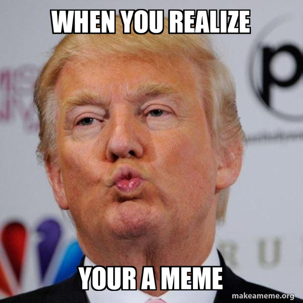 Donald Trump Kissing meme