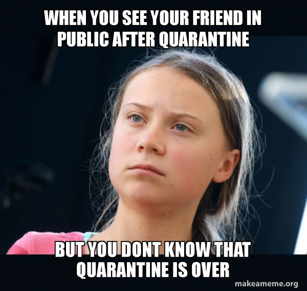 Greta Thunberg meme