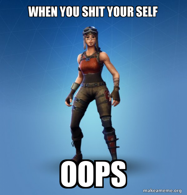 Renegade Raider Fortnite Skin meme