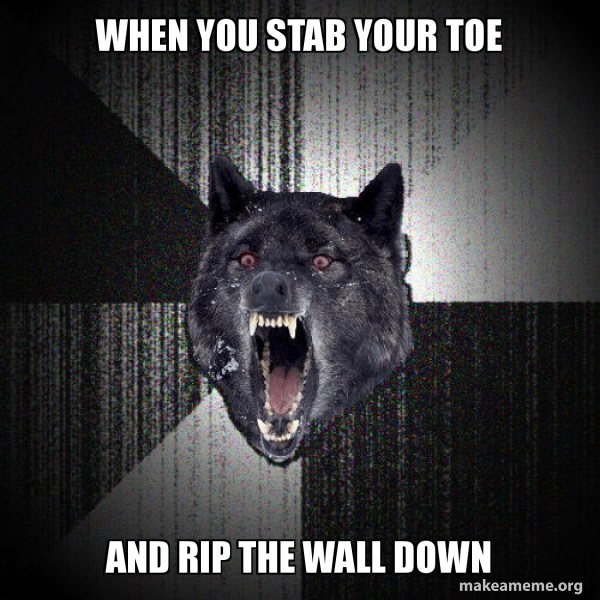 Insanity Wolf meme