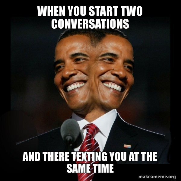 Two Faced Obama meme