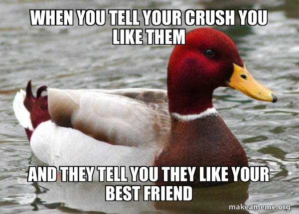 Malicious Advice Mallard meme