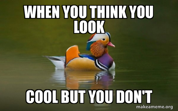 Fashionable Advice Mallard meme