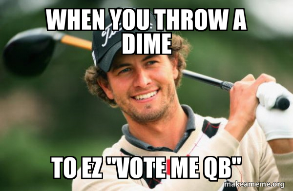 Adam Scott Golfer meme