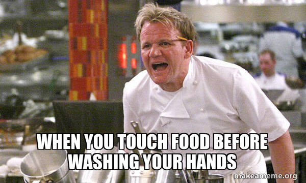 Gordon Ramsay Hell's Kitchen meme