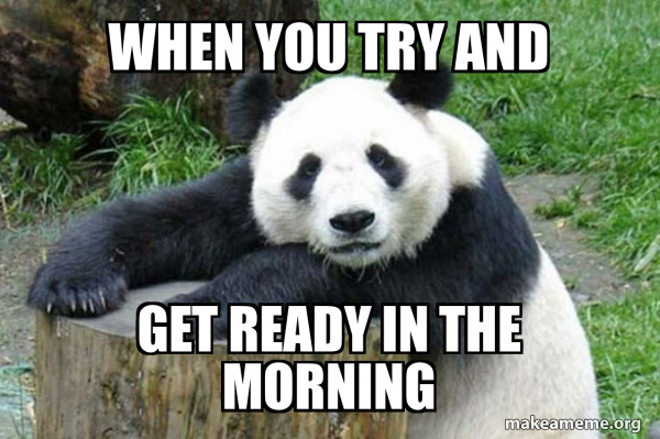 Confession Panda meme