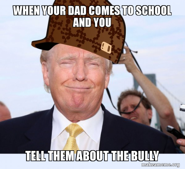 Scumbag Donald Trump meme