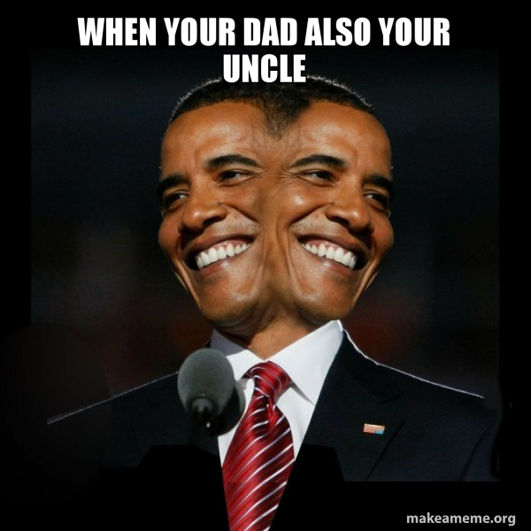 Two Faced Obama meme