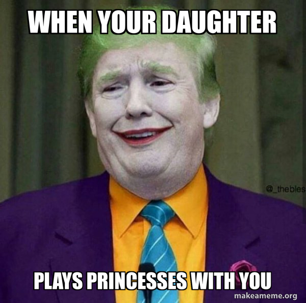 Donald Trump - The Joker meme