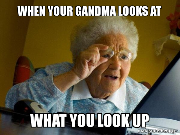 Internet Grandma meme