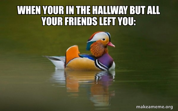 Fashionable Advice Mallard meme