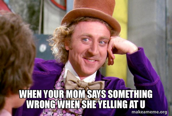 Condescending Wonka meme