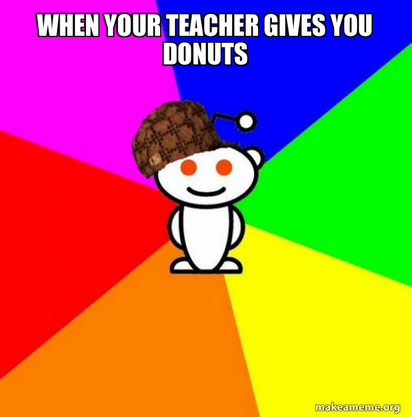 Scumbag Redditor meme