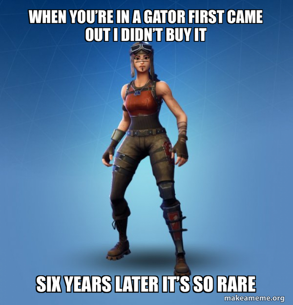 Renegade Raider Fortnite Skin meme