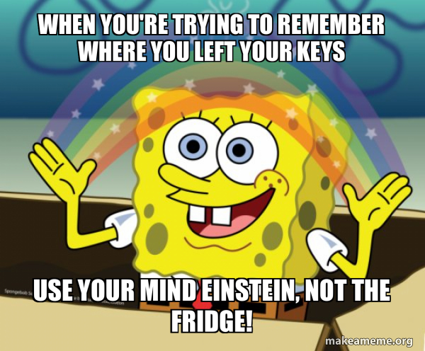 Rainbow SpongeBob meme