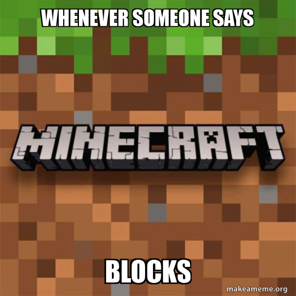 Minecraft meme