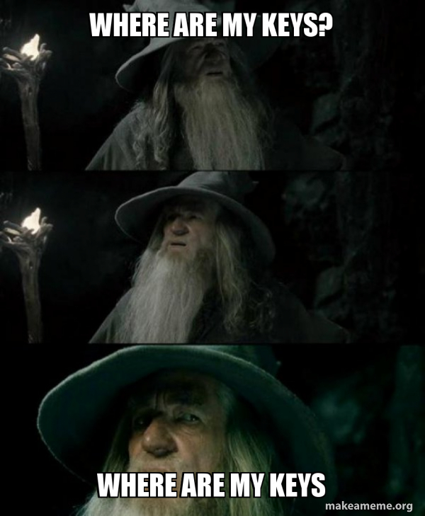 Confused Gandalf meme