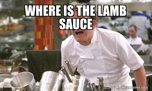 Gordon Ramsay Hell's Kitchen meme