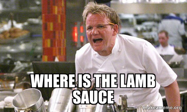 Gordon Ramsay Hell's Kitchen meme