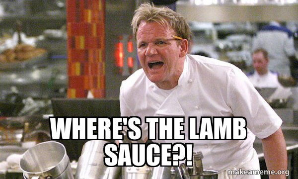 Gordon Ramsay Hell's Kitchen meme