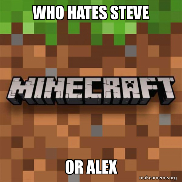 Minecraft meme