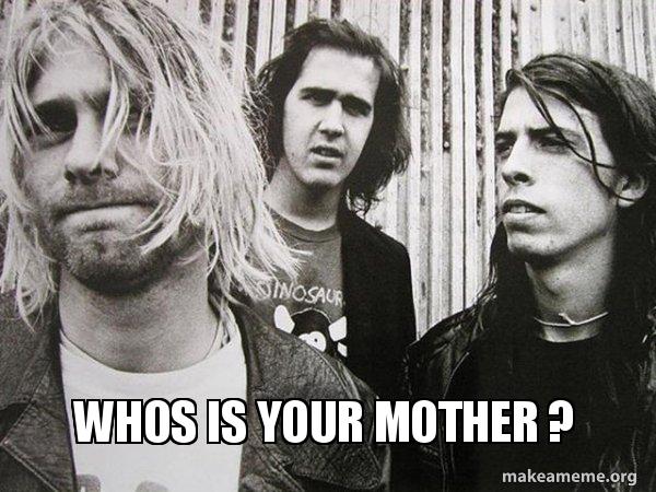 Nirvana are the 90's meme