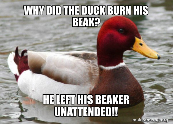 Malicious Advice Mallard meme