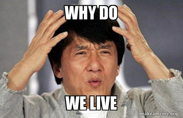 Why Do We Live Jackie Chan Why Make A Meme