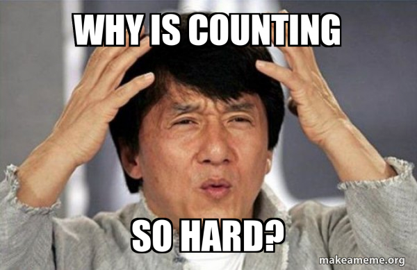 WHY IS COUNTING SO HARD? - Jackie Chan Why? Meme Generator