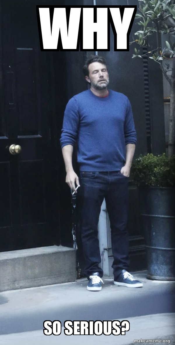Ben Affleck Smoking meme