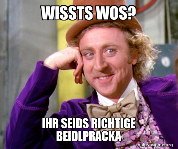 Willy Wonka Sarcasm Meme meme