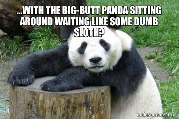 Confession Panda meme